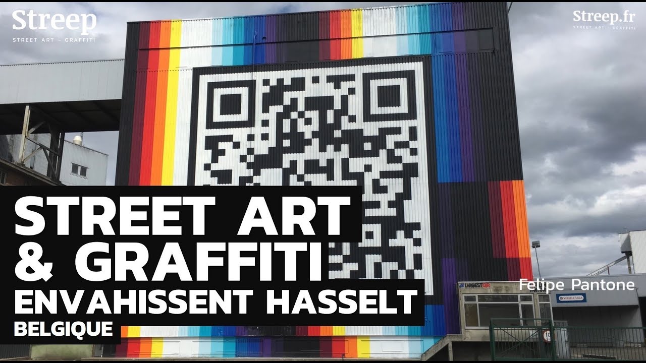 Hasslet en Belgique envahie de Street Art Graffiti