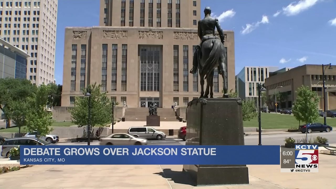 Debate grows over Andrew Jackson statue across from KC City Hall