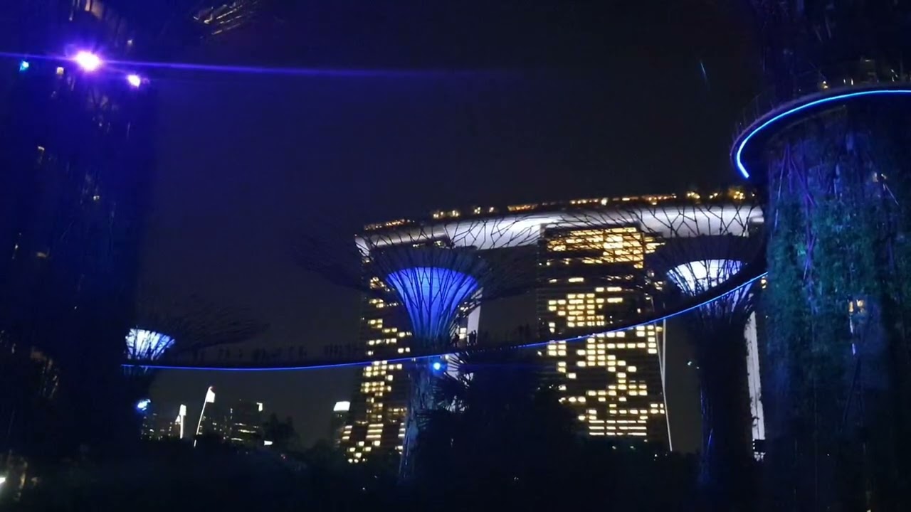 마리나베이 샌즈 호텔 Night Show in Marina Bay Hotel