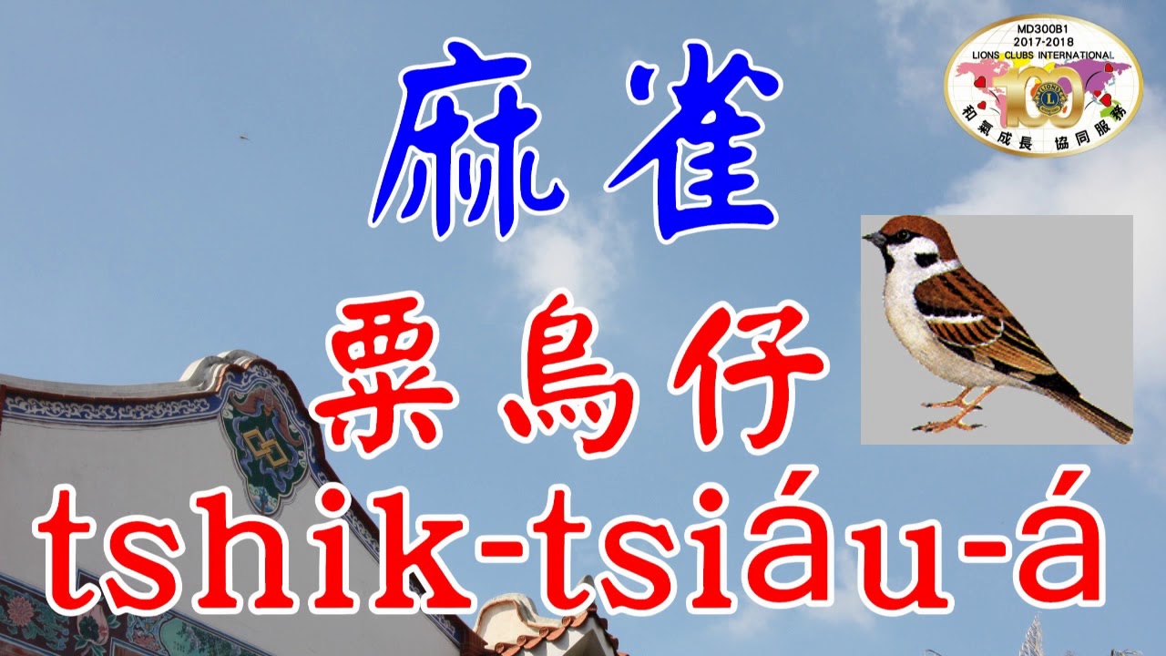 粟鳥仔 (麻雀)