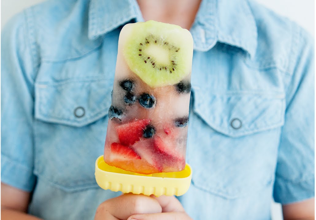 Fresh Fruit & Lemonade Popsicles