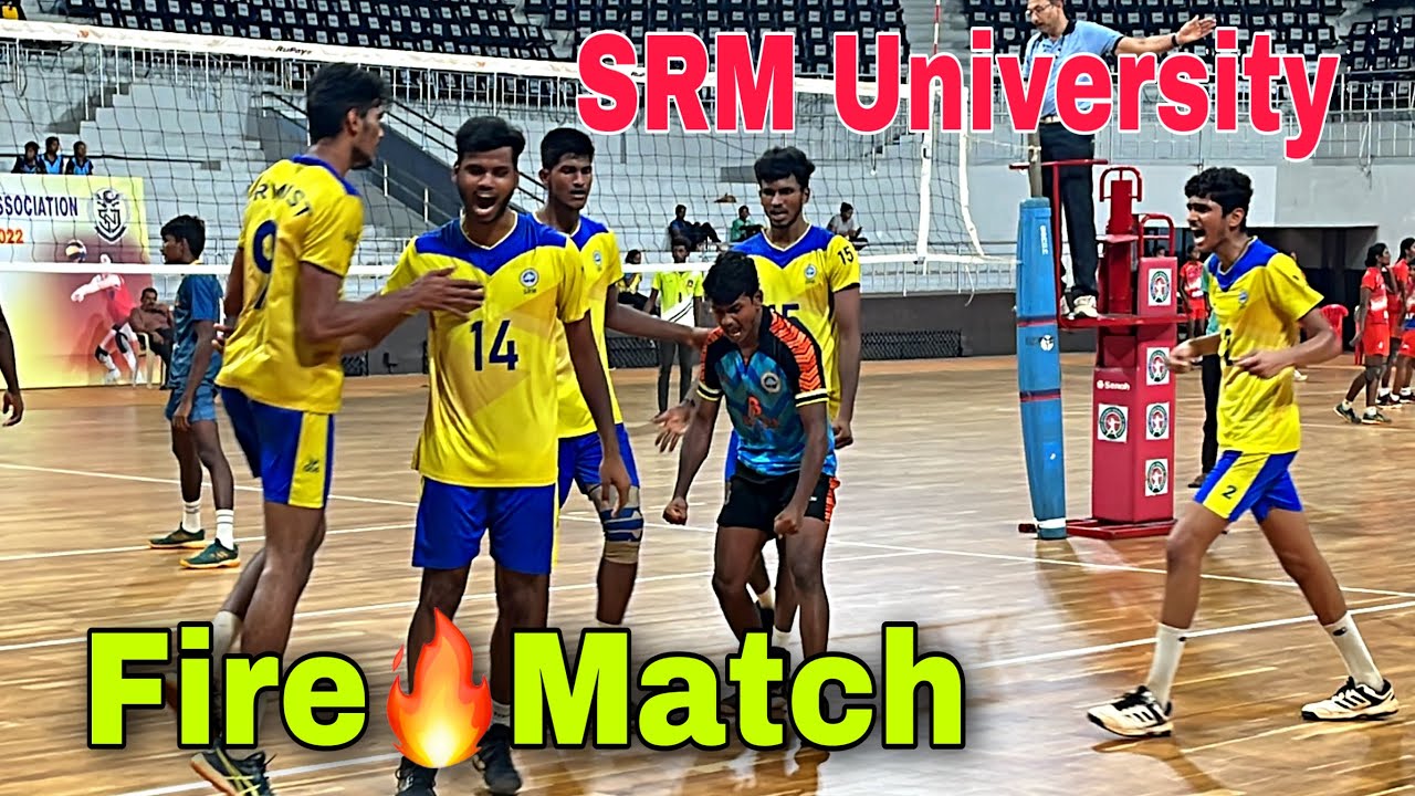 Fire 🔥 Match | 💥 SRM University Vs Income-tax 💥 Tamilnadu State Championship