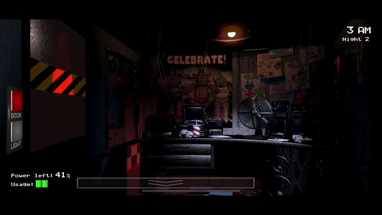 this night almost made me quit Fnaf ￼￼
