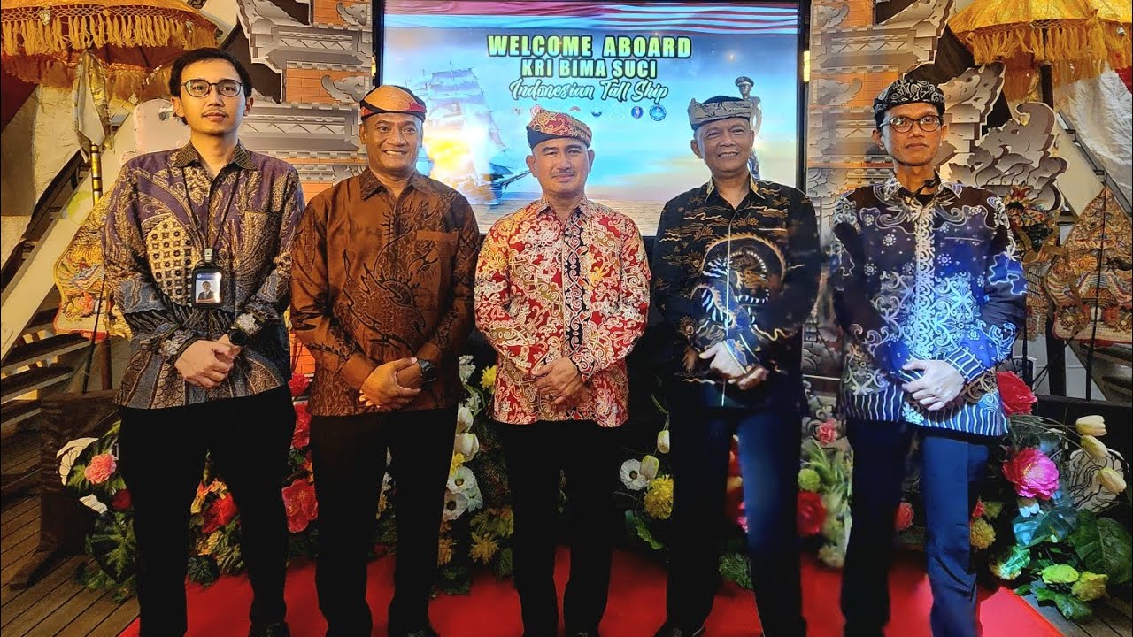 DECK RECEPTION KRI BIMA SUCI DI TARAKAN