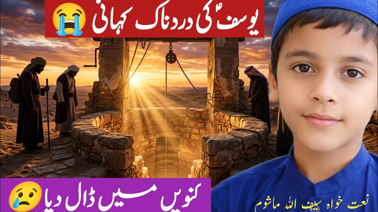 Hazrat Yusuf (AS) Kuway Wala Qissa 😢 | Heart Touching Pashto Naat | Misr Bazaar Story