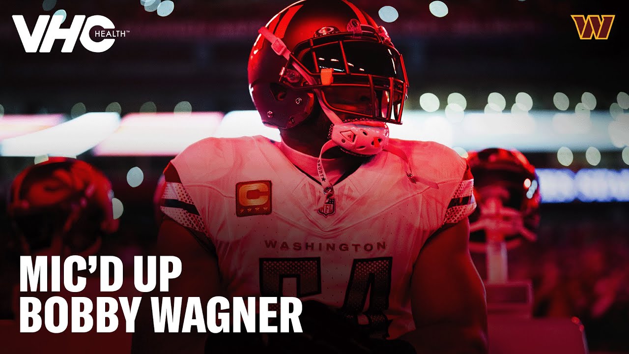 Bobby Wagner Mic'd Up for Commanders vs. Buccaneers | NFL Wild Card Round | Washington Commanders