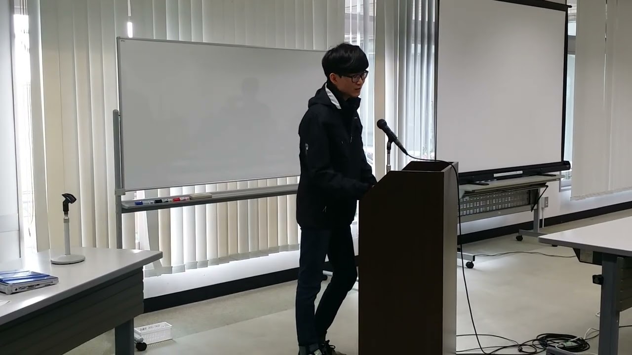 韓国　大邱大学　参加者　セミナーでの発表