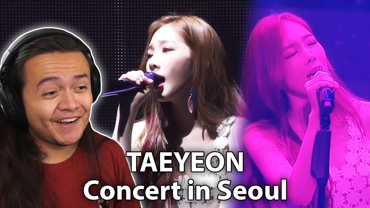 TAEYEON Concert in Seoul - 'Do You Love Me' & 'Rain' | REACTION