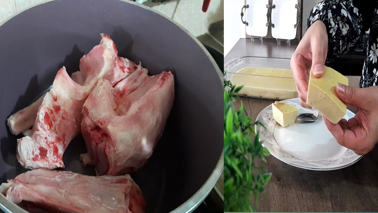 بهترین غضروف ساز دنیا رو درست کن/استاک گوشت/عصاره قلم گاو/زندگی سالم با مواد طبیعی