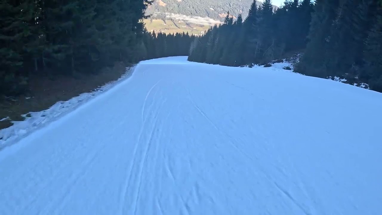 Skiing Red 1, Blue 2, Red 4 Runs in Radstadt-Altenmarkt, Austria | 4K GoPro