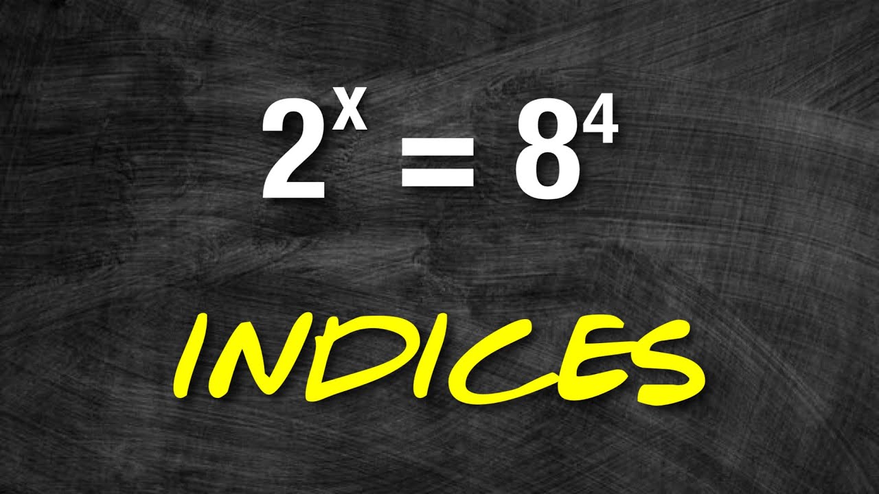 Indices - Part 1 [Junior Cycle Maths]
