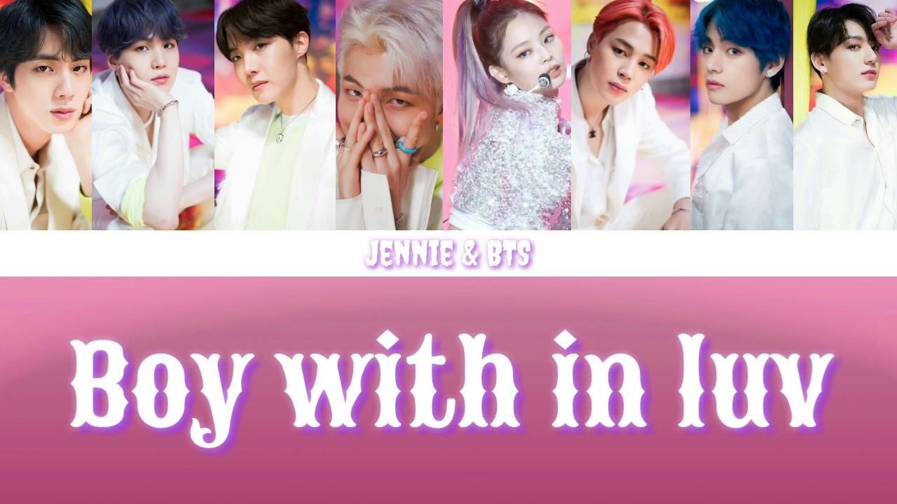 How Would BTS and BLACKPINK JENNIE Sing 'Boy With Luv' by BTS faet.「Fanmade」