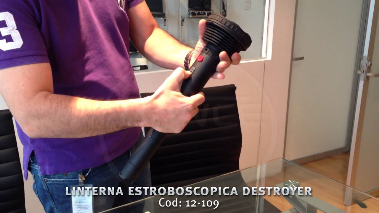TAMCE - Linterna Estrobosc&oacute;pica Destroyer (Cod. 12-109)