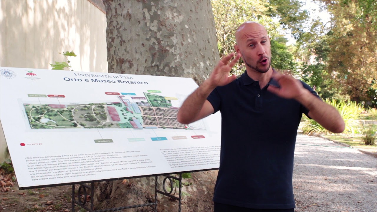 Orto e Museo botanico in LIS - Video n. 1