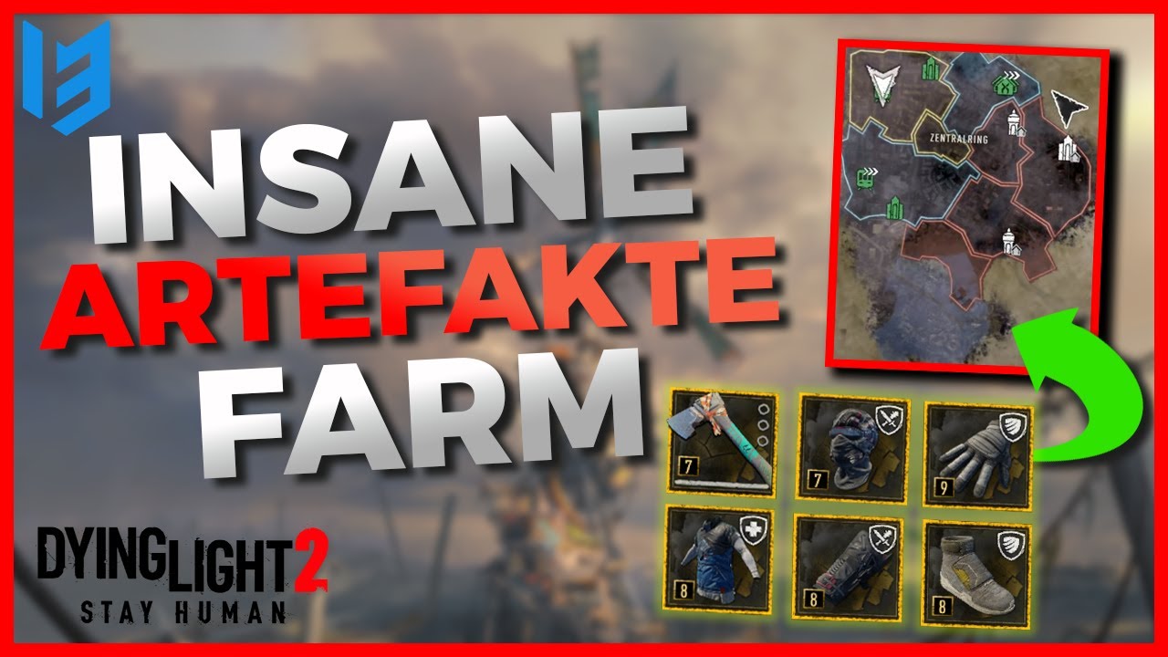 UNENDLICH ARTEFAKTE BEKOMMEN in Dying Light 2 - INSANE LOOT GRIND - Kein Glitch