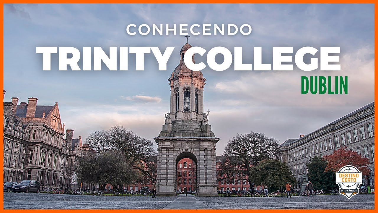 Conhecendo a maior universidade da Irlanda - Trinity College