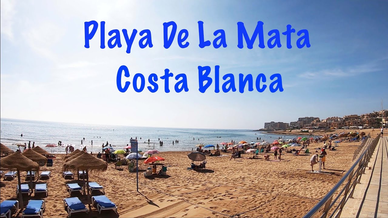 Playa De La Mata, Torrevieja, Costa Blanca, Spain. Sunday Morning Walking Tour 04-07-21 🇪🇸