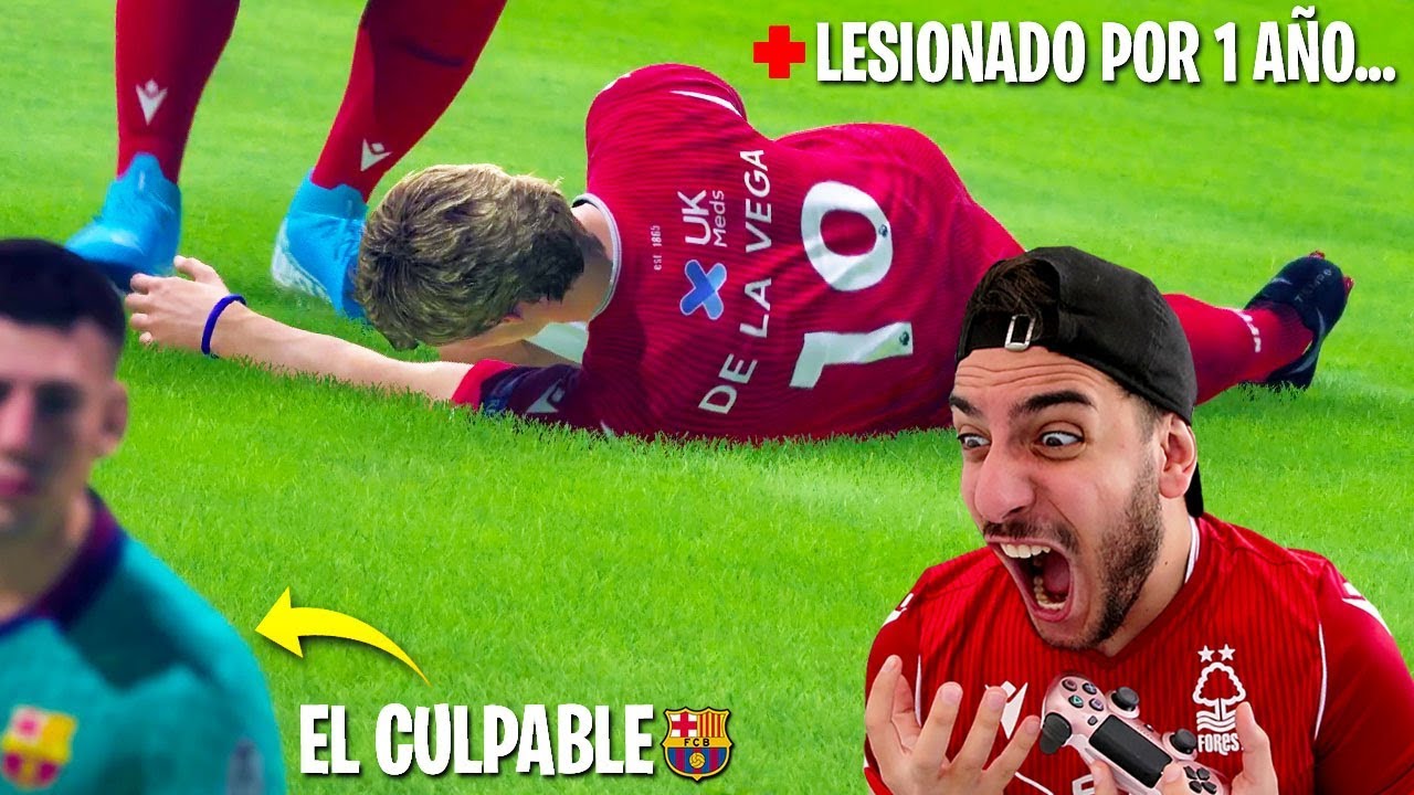 Lesionado De la Vega en el FINAL de TEMPORADA... Modo Carrera sin Presupuesto