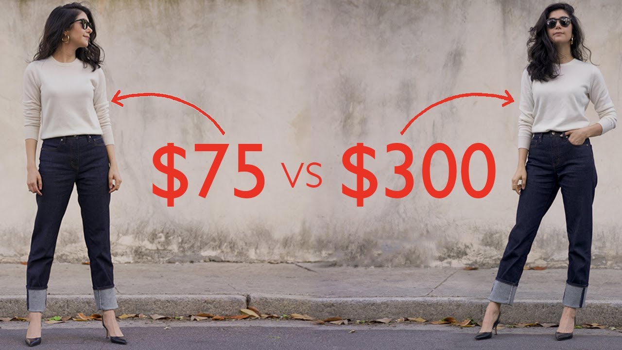 Comparing a $75 and $300 Cashmere Sweater