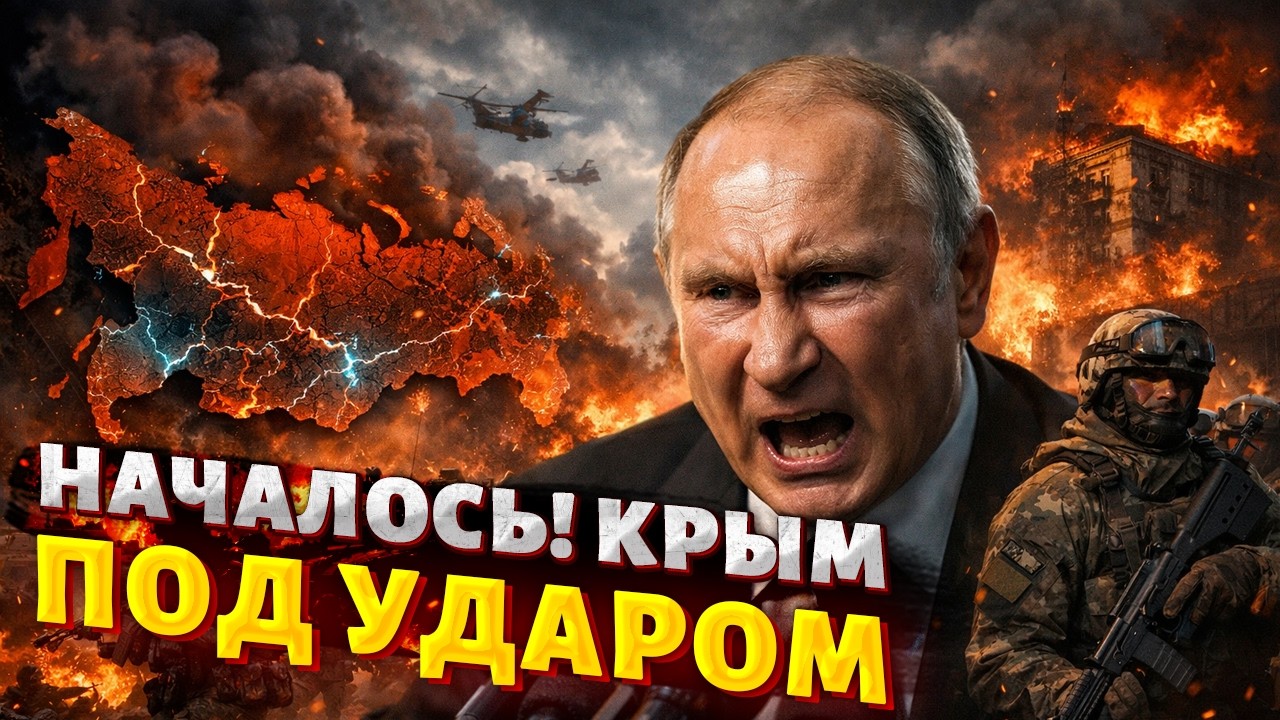 ВСУ ударили по Крыму! ПВО оккупантов ОСЛЕПЛЕНО, а базы РФ накрыты. КАДРЫ мощной атаки