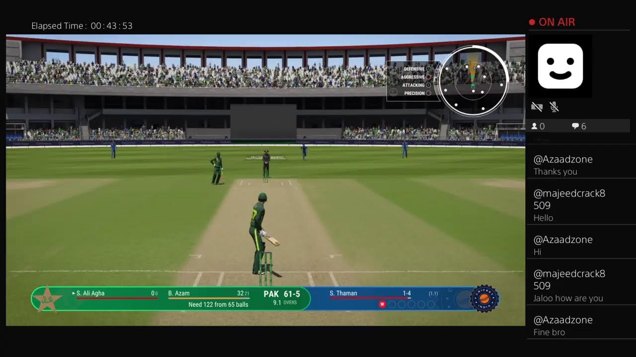 Pak vs Australia T20 match live