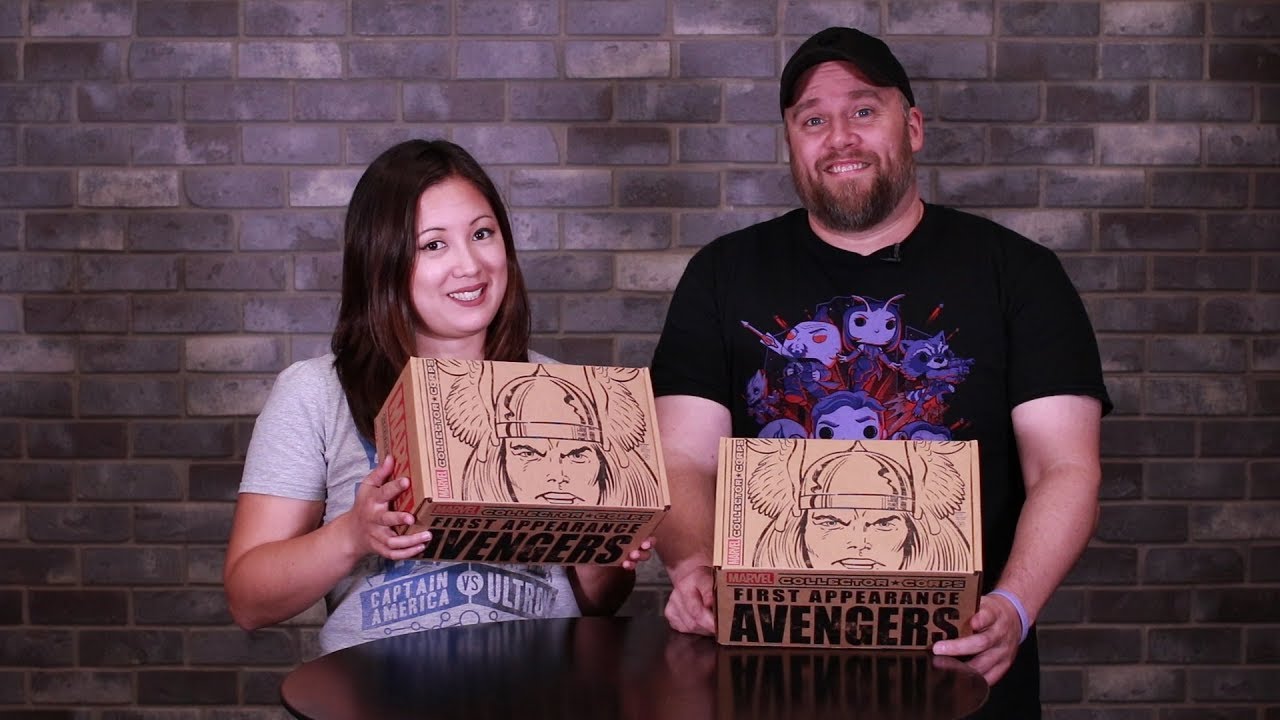 Marvel Collector Corps: First Appearance Avengers Unboxing!