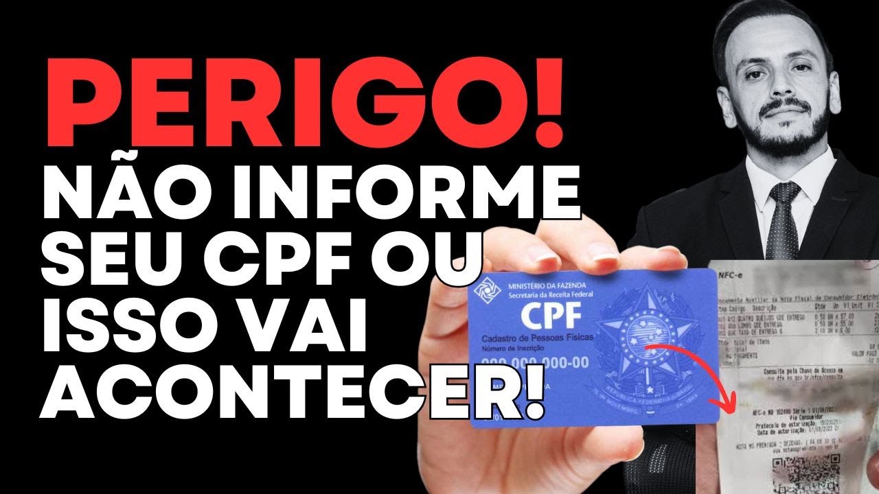 NÃO INFORME SEU CPF !! NOVO GOLPE PERIGOSO! AGORA... 2025