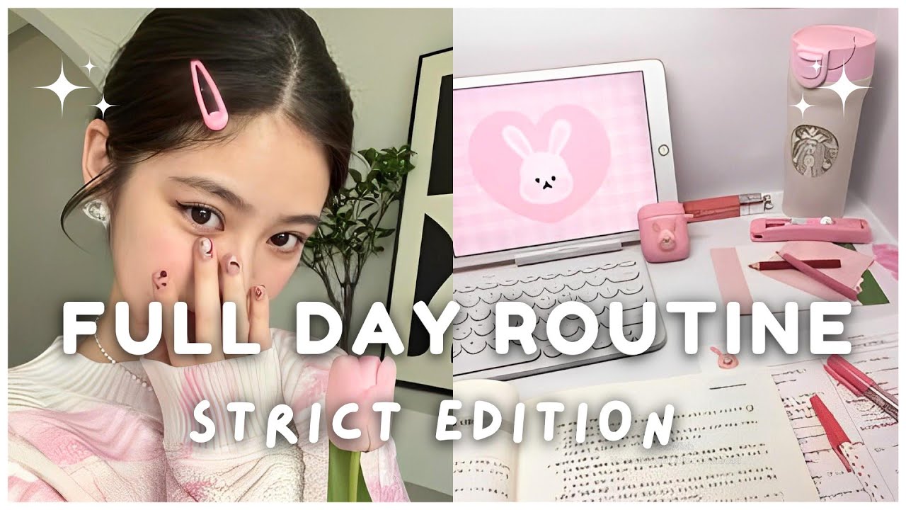 10-17 year olds full day routine - (strict)♡more study hours, homeworks,no hangouts ♡
