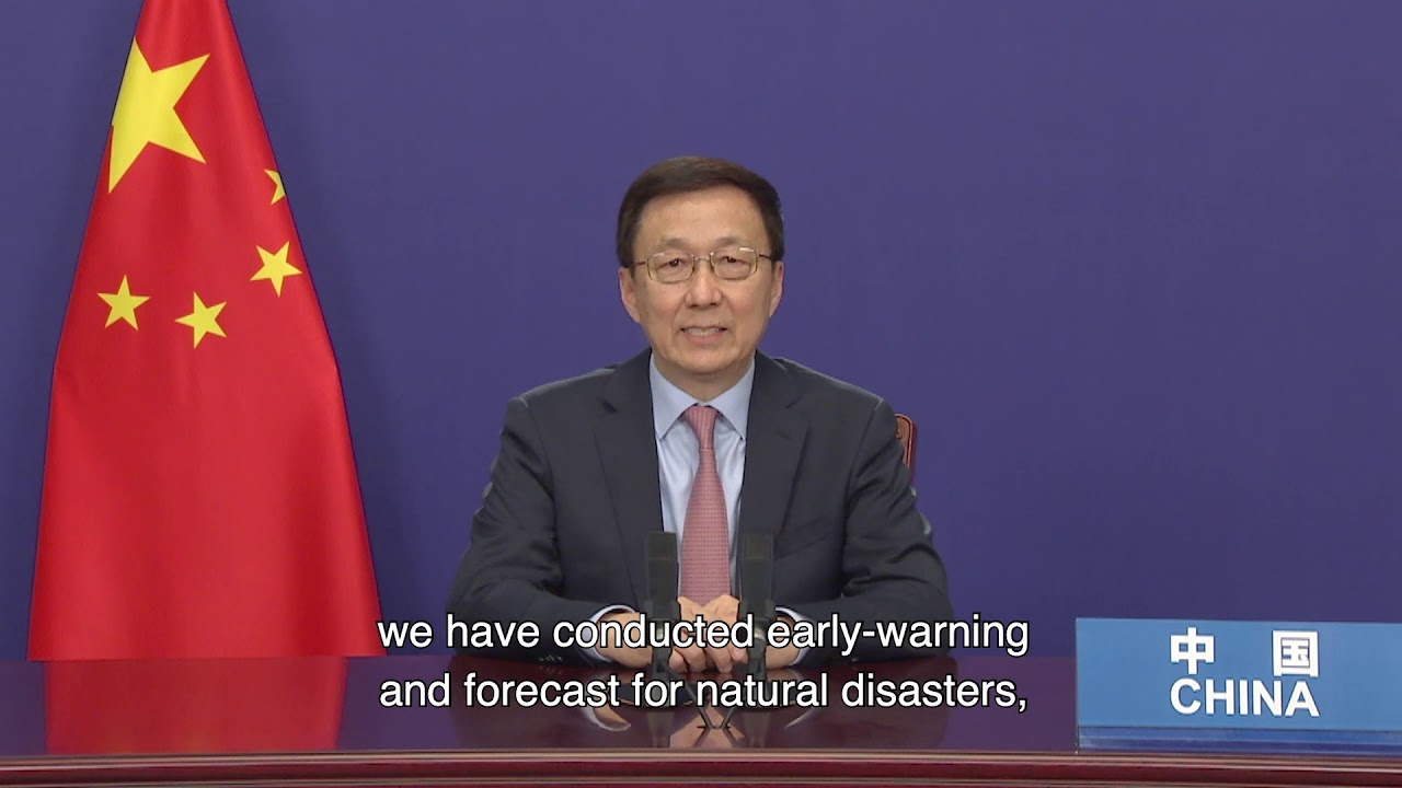 Opening statement by Mr Han Zheng, Vice Premier of the People's Republic of China