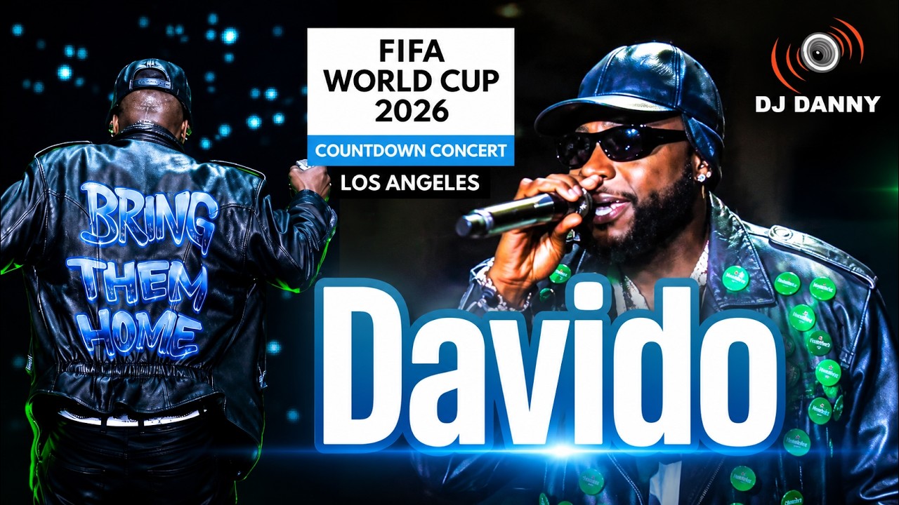 Davido FIFA World Cup 2026 Countdown Concert Los Angeles