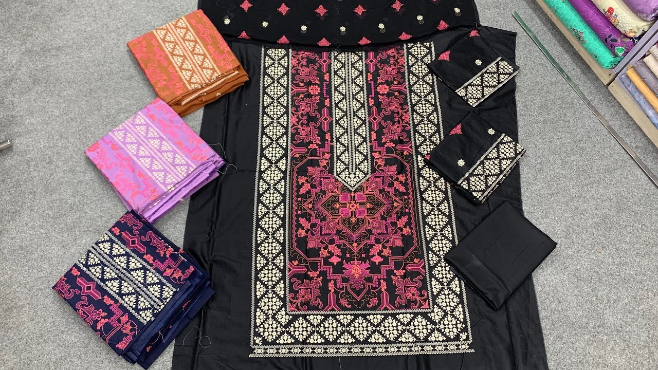 New 🔥Arrival 🔥Bareeze 🔥3Pc Fully Havy Duptta With Lawn Shirt 💖
