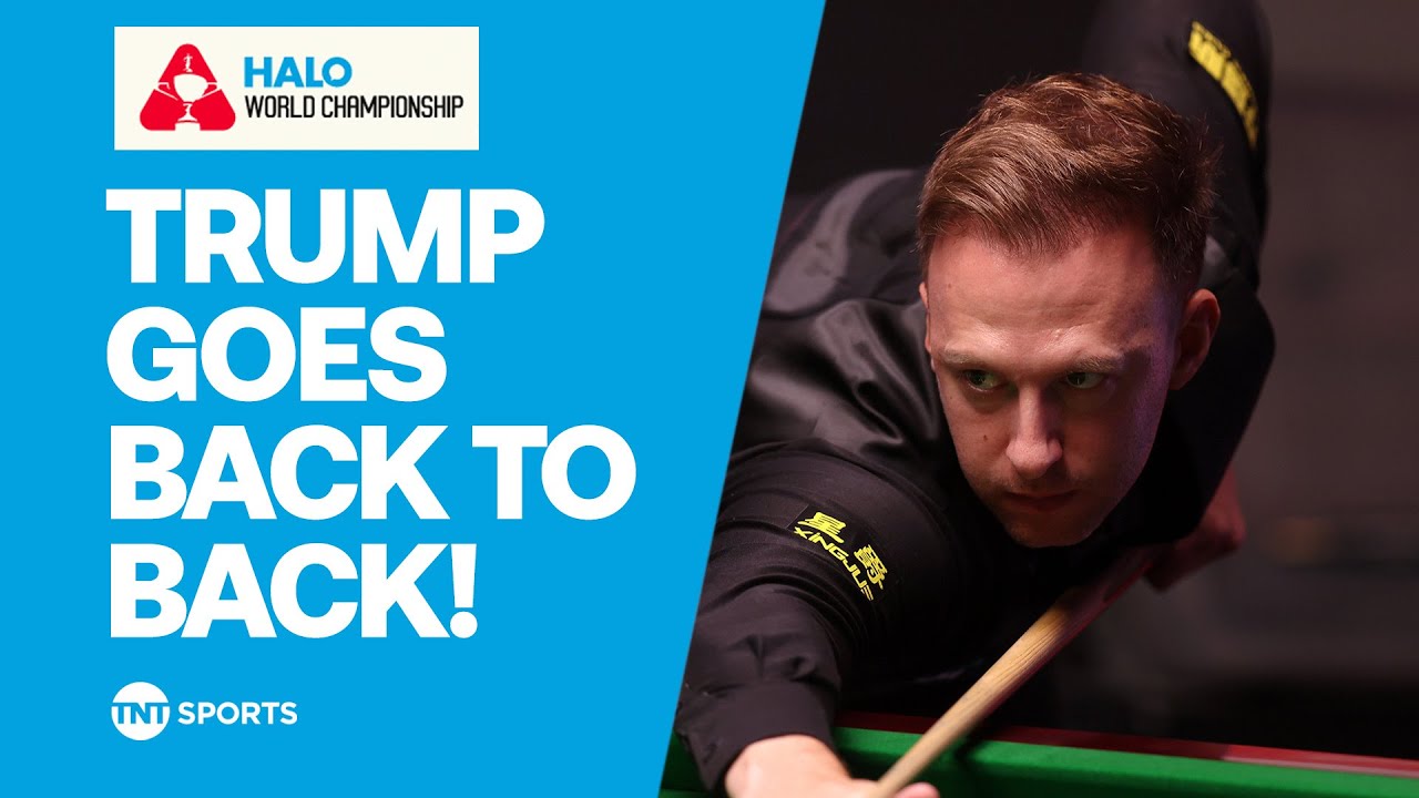 BACK-T0-BACK CENTURIES! Judd Trump seals RECORD 104th century break in a season 💯