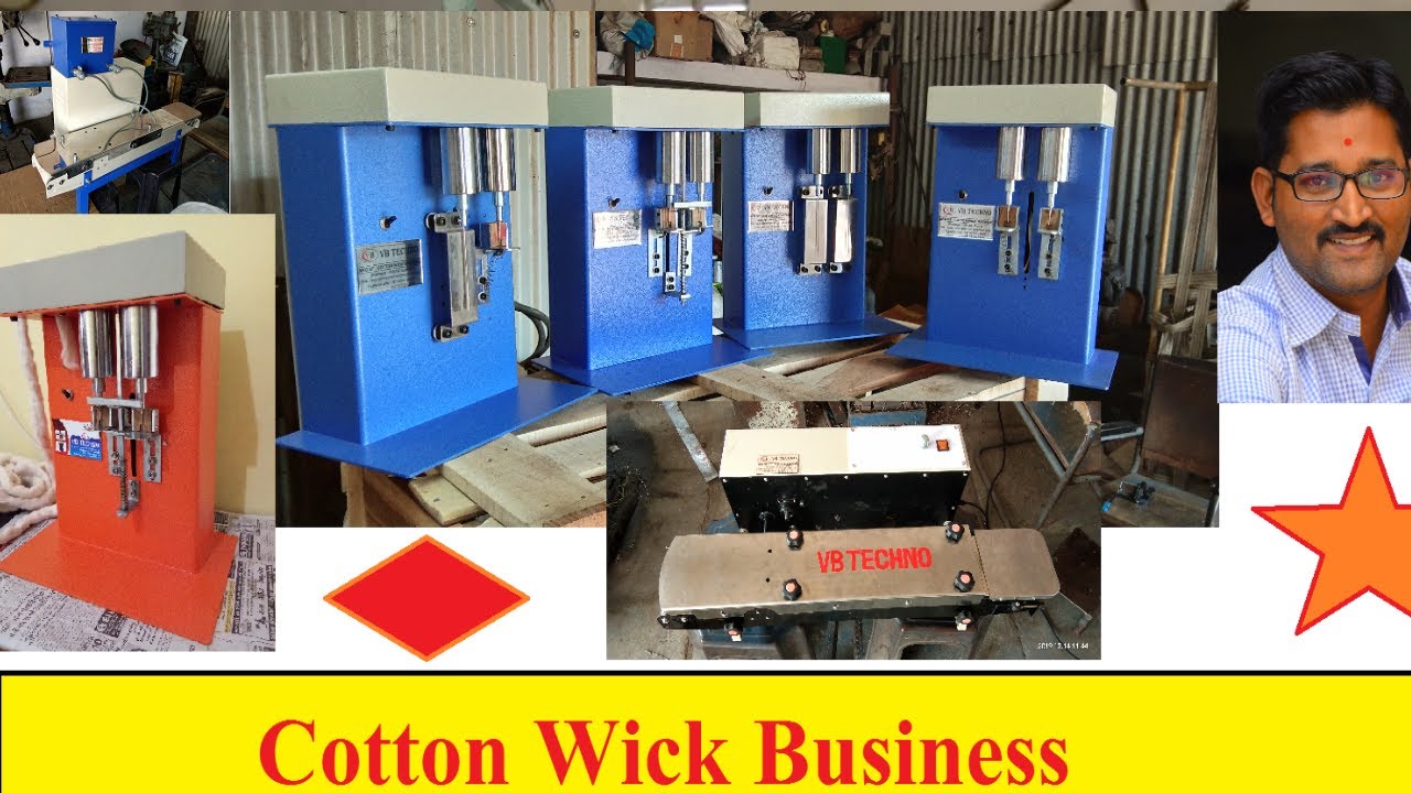 Cotton Wick Machine | Cotton Wick Making Business |रुई बत्ती का मशीन कैसे चलाये और बिज़नेस कैसे करे