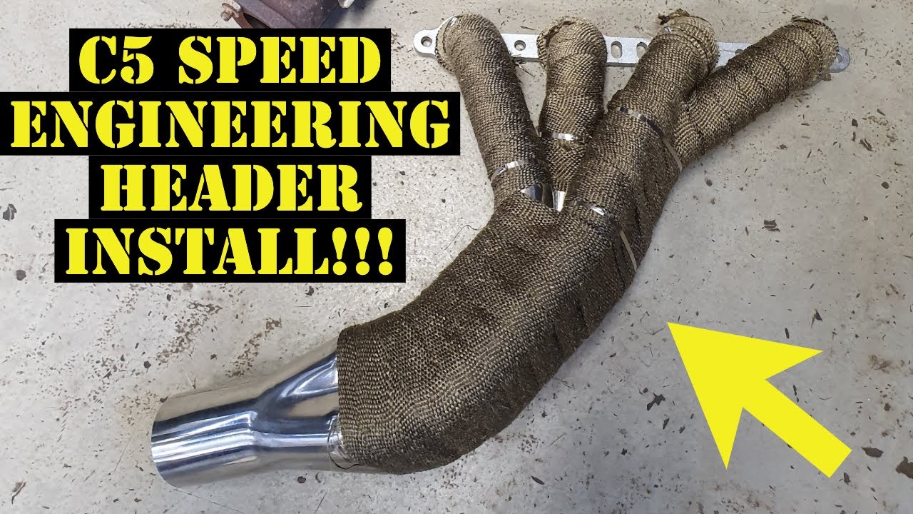 Как установить коллекторы Speed ​​Engineering на Corvette C5