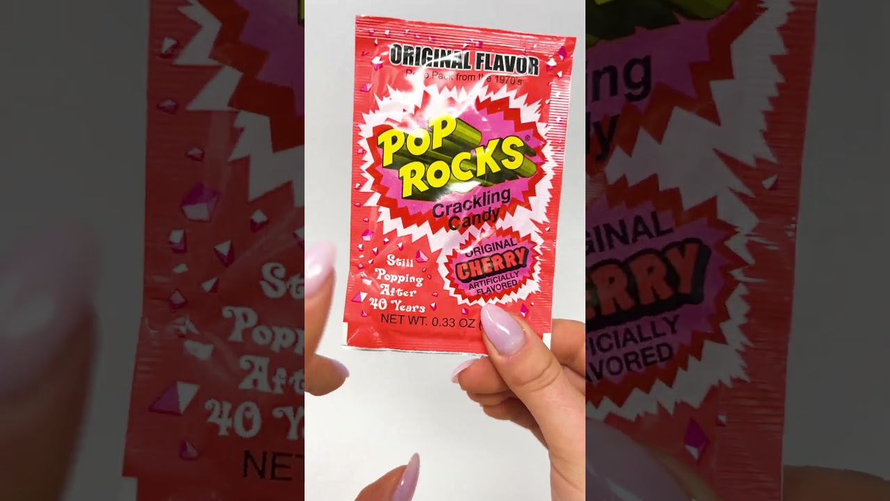Pop Rocks Original Cherry Popping Candy