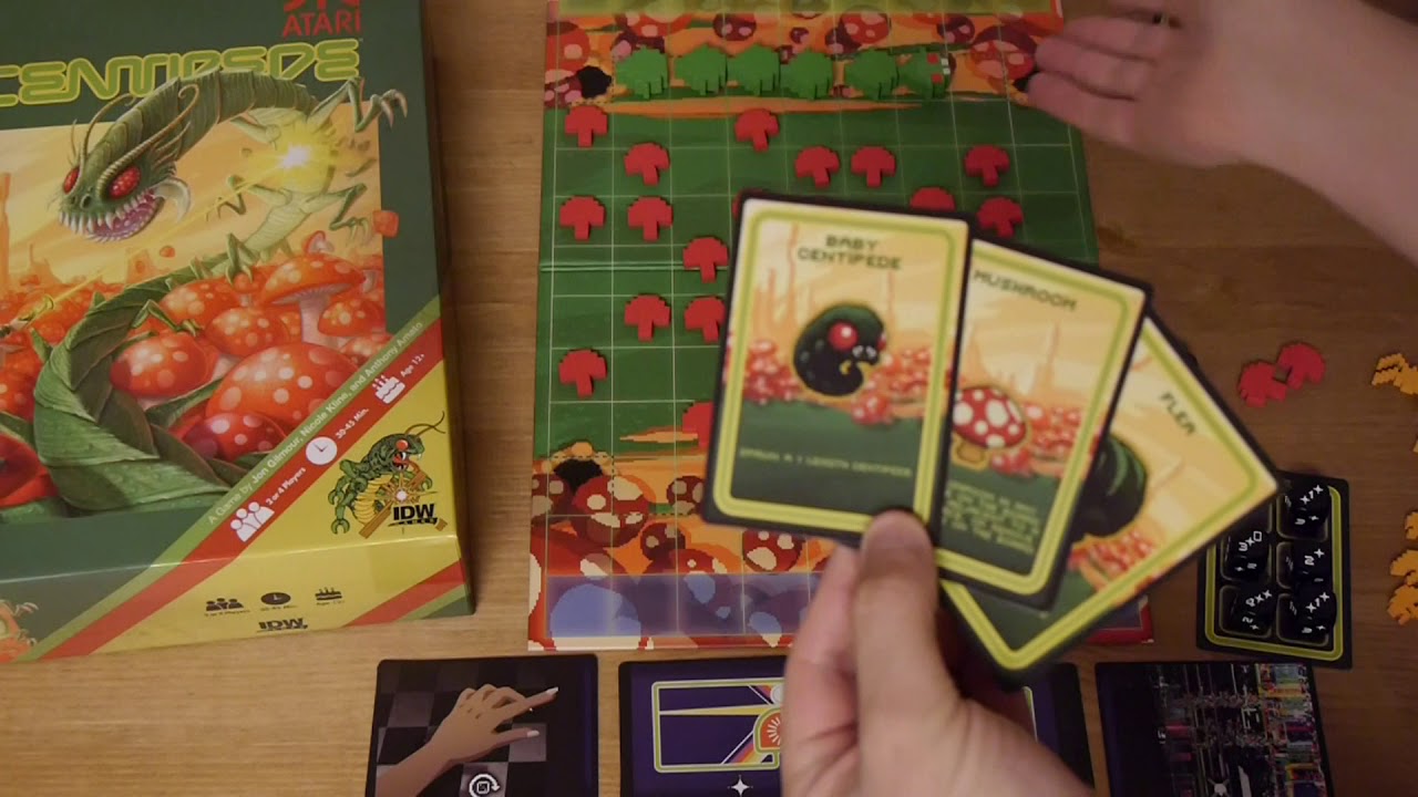 IDW Games and Atari's Centipede: How to Play Overview