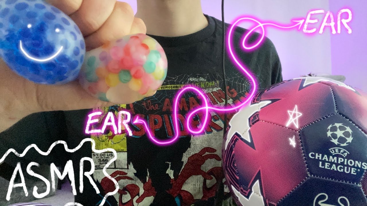 30+ Minutes Of Up-Close Ear To Ear ASMR! Clicky Whispers, Mouth Sounds, Gripping, Tingly Words +More