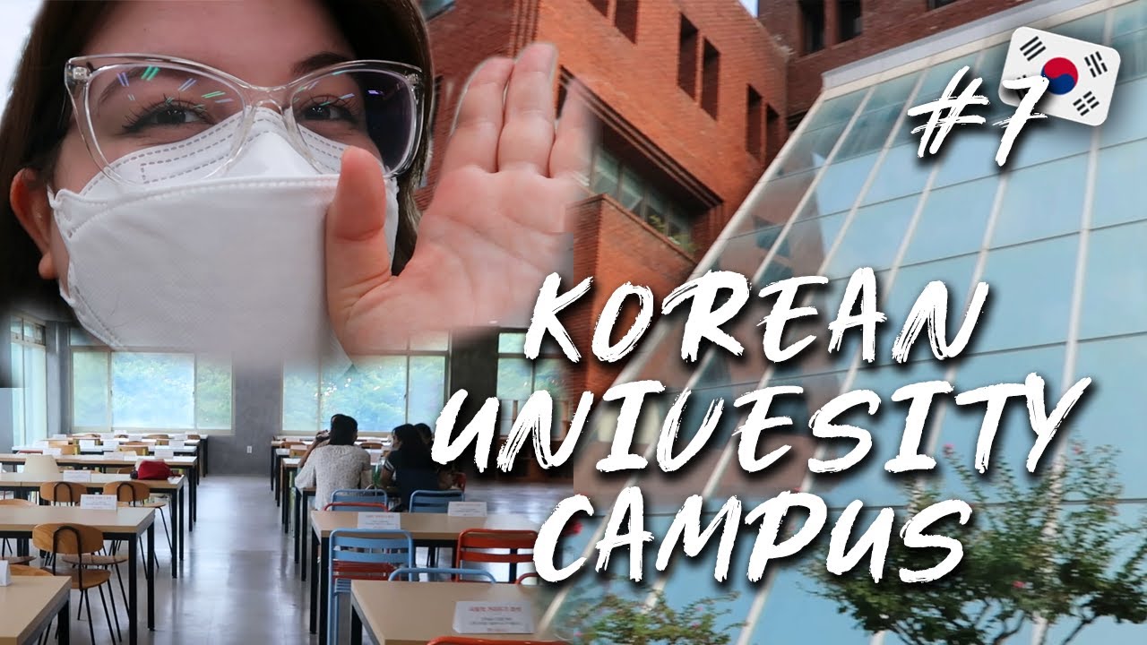Student Cafeteria and Library TOUR at DAEGU UNIVERSITY | GKS-G 2021