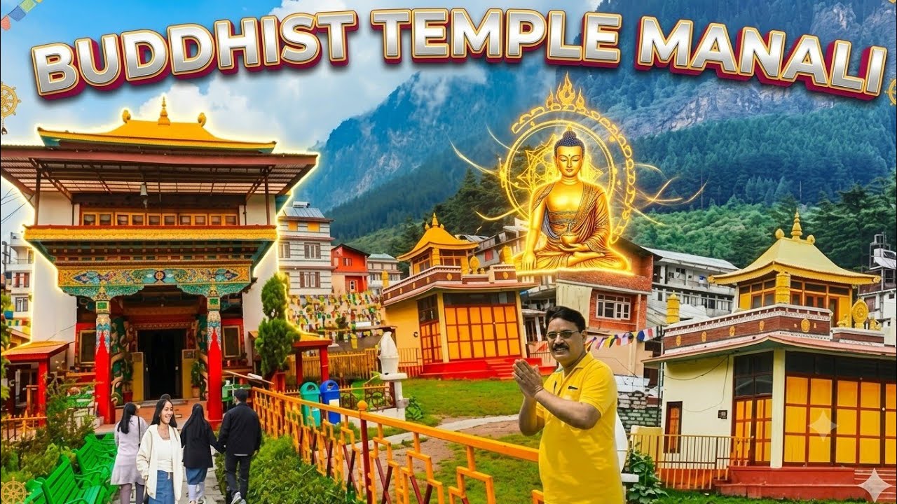 Himalayan Nyinmapa Buddhist Monastery l Buddhist Temple Manali l Siddu delicacy in Manali l Vlog l