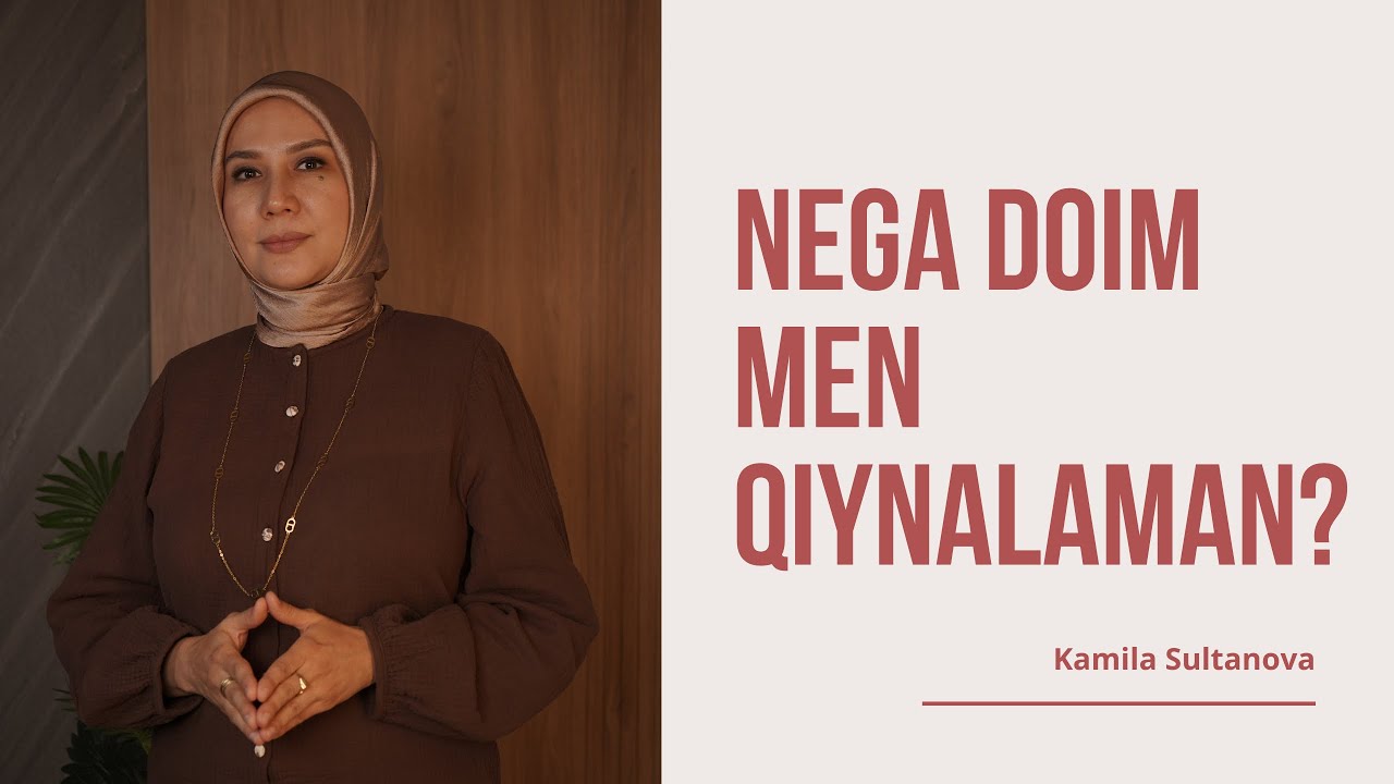 “Nega doim men qiynalaman?!” desangiz videodarslik siz uchun!
