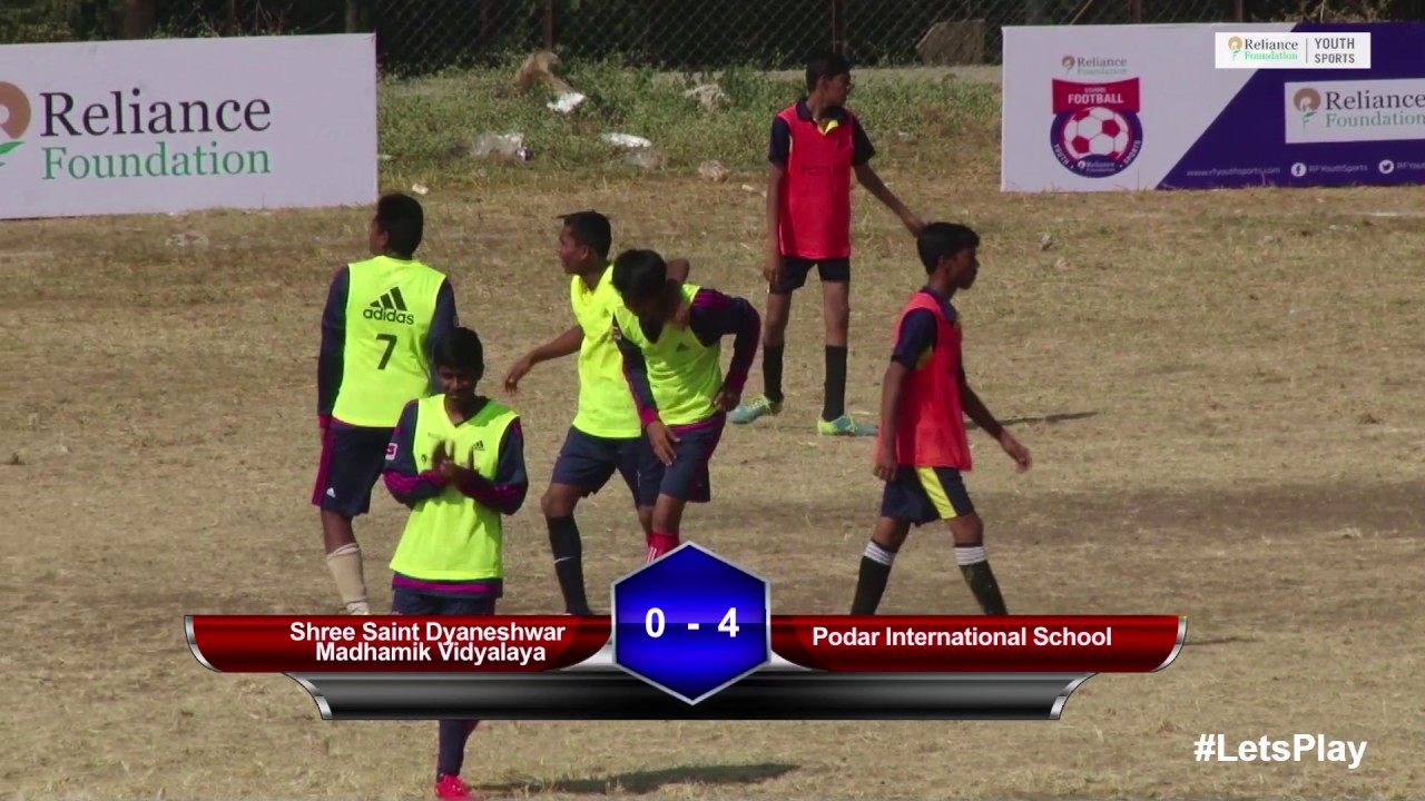 RFYS: Pune Jr. Boys - Shree Saint Dyaneshwar Vidyalaya vs Podar International School Highlights
