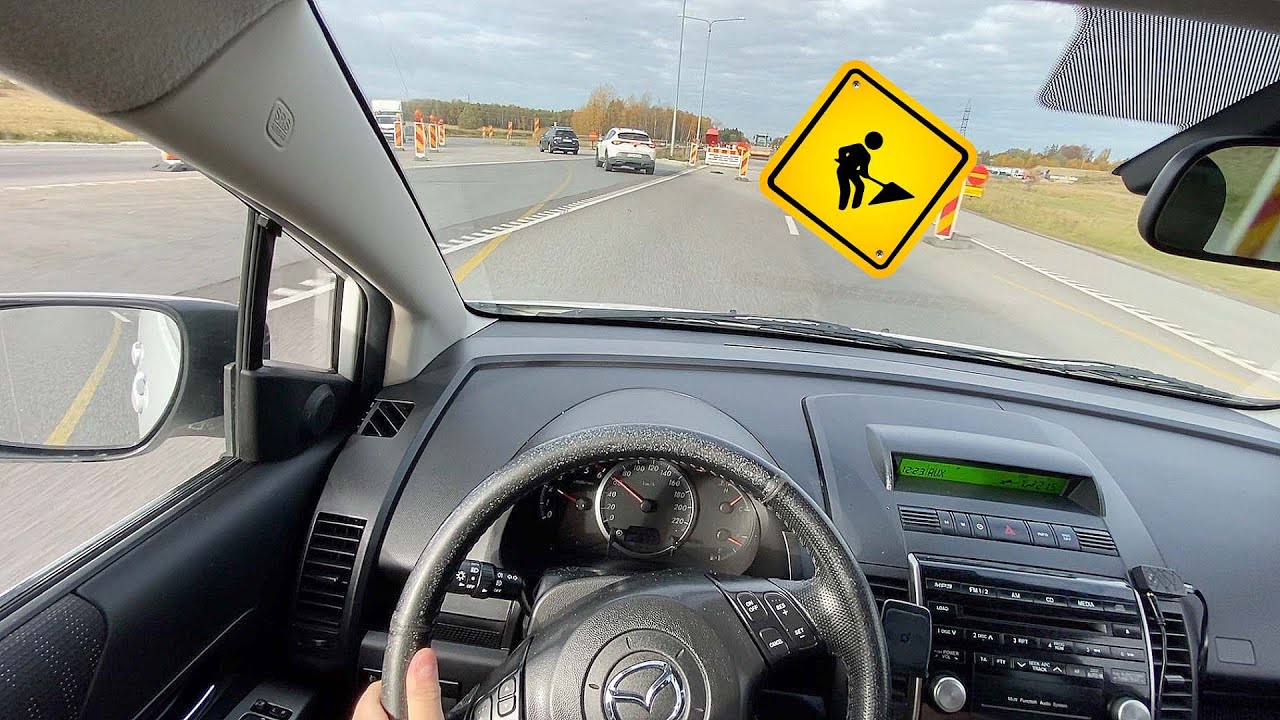 MAZDA 5 2.0 TURBO DIESEL POV DRIVING
