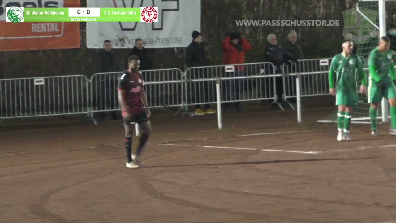 SC Weiler Volkhoven vs SC Fortuna Köln | Pass Schuss Tor
