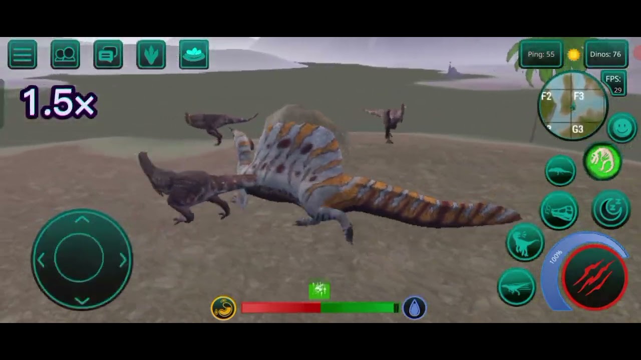 spino vs China player (FUN) (the cursed isle) (part3!) #thecursedisle