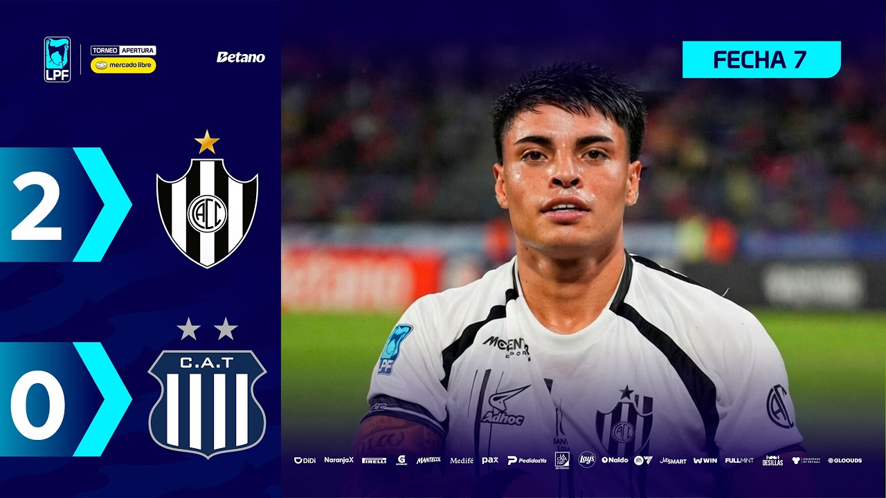 CENTRAL C&Oacute;RDOBA 2 - 0 TALLERES | Resumen del partido | #TorneoMercadoLibre 2026 🏆