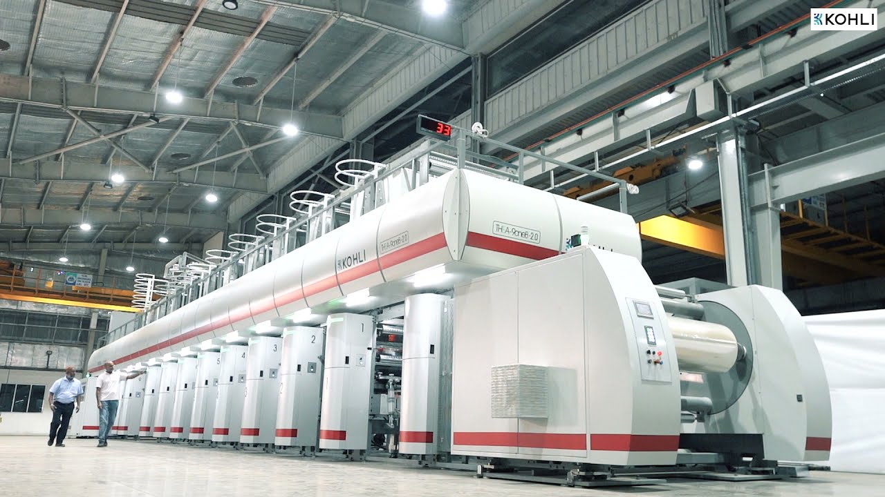 COMPANY VIDEO: Thea9one8-2.0 A state-of-the-art Gravure Press from KOHLI Industries