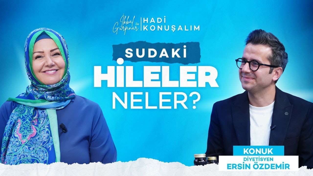 İçtiğimiz Su Canlı Mı Ölü Mü? | İkbal Gürpınar İle Hadi Konuşalım | Diyetisyen Ersin Özdemir
