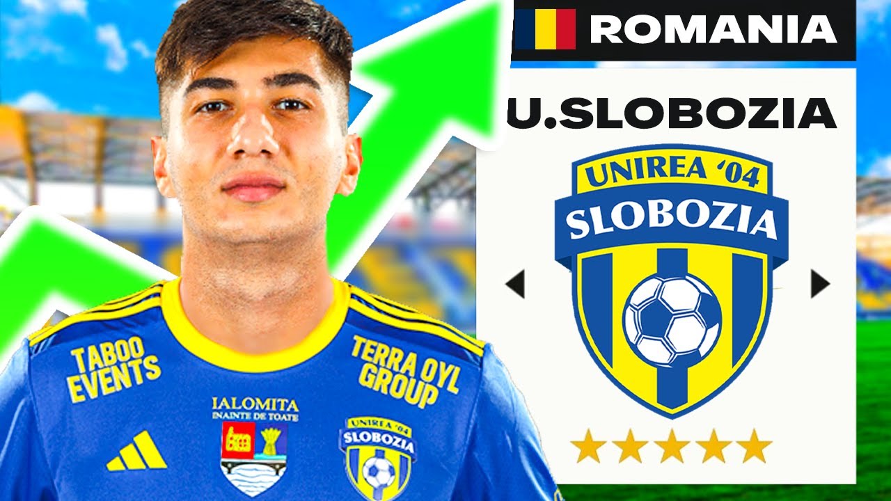 AM RECONSTRUIT UNIREA SLOBOZIA IN FC 25!