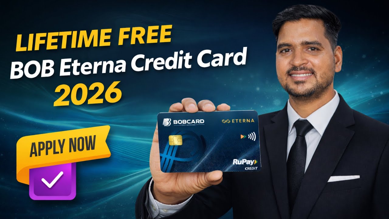 BOB Eterna Credit Card 💳 2026 | Apply Online Step-by-Step | Best Card from Bank of Baroda? 🤔