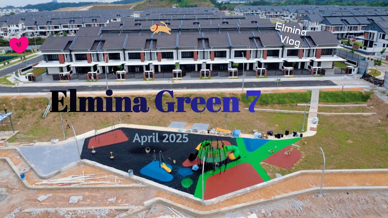 #elmina Elmina Green 7 April 2025 #simedarbyproperty #newhouse #selangor #shahalam #malaysia #新家